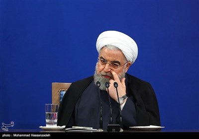  نشست خبری حجت الاسلام حسن روحانی رئیس جمهور