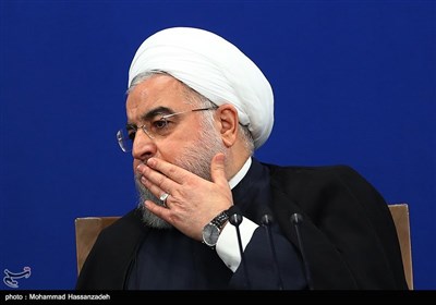  نشست خبری حجت الاسلام حسن روحانی رئیس جمهور