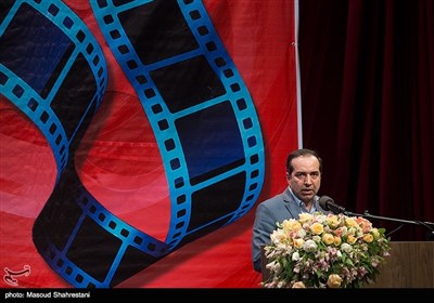 سخنرانی حسین انتظامی رییس سازمان سینمایی در مراسم اختتامیه جایزه ملی فیلم ایثار