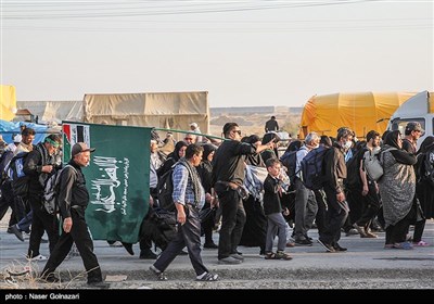 بازگشت زائران اربعین حسینی از مرز مهران