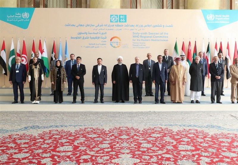 بحضور روحانی..انطلاق أعمال مؤتمر وزراء الصحة لدول شرق المتوسط