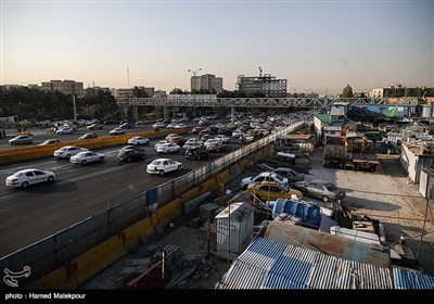 بزرگراه چمران تقاطع جلال آل احمد