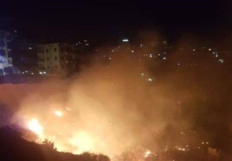 الحرائق تلتهم مساحات واسعة فی لبنان