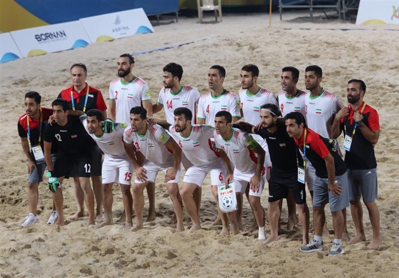 Iran Comes 3rd at World Soccer Beach Games