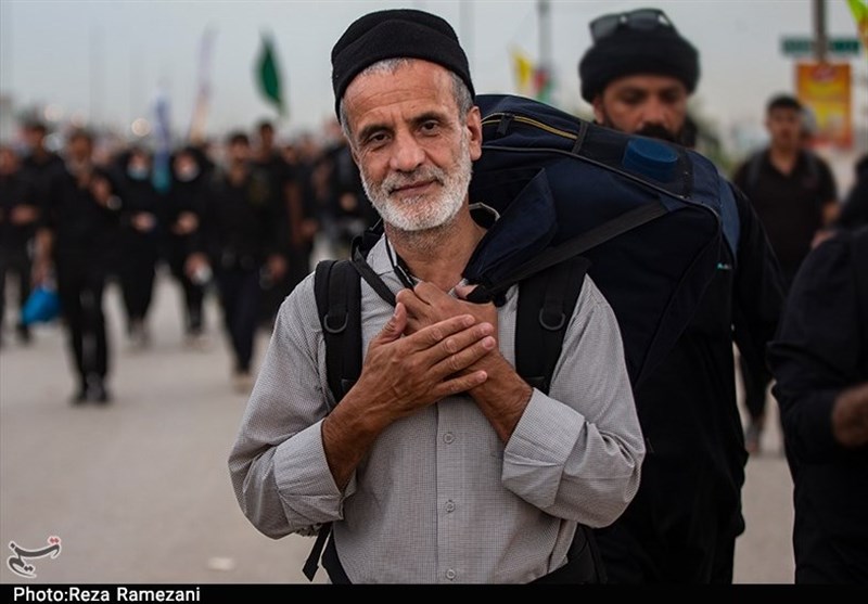 پیرمردان حسینی در مسیر عاشقی به روایت تصویر