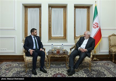 سفیرمکزیک در ایران در دیدار با محمد جواد ظریف وزیر امور خارجه ایران