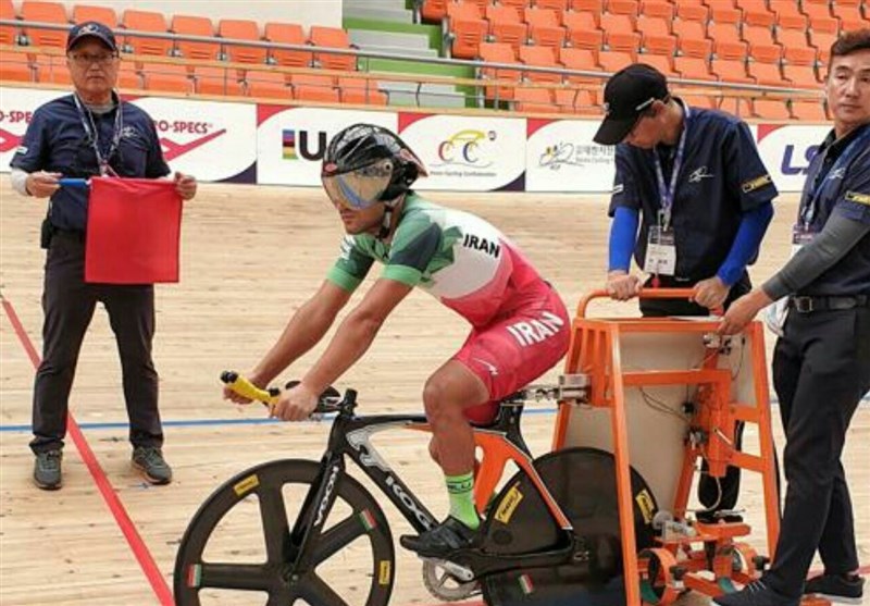 دوچرخه‌سواری پیست قهرمانی آسیا| صعود نماینده معلول ایران به فینال/ رجبلو پنجم شد