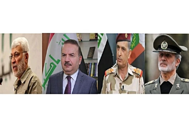 تماس تلفنی وزیر دفاع ایران با وزیر کشور و رئیس ستاد ارتش عراق