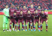 حسینی در جمع 11 بازیکن اصلی ترابزون‌‌اسپور مقابل کراسنودار در لیگ اروپا