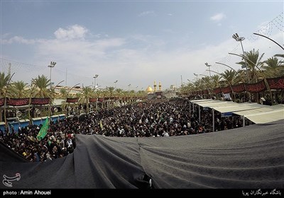 کربلای معلی در روز اربعین حسینی