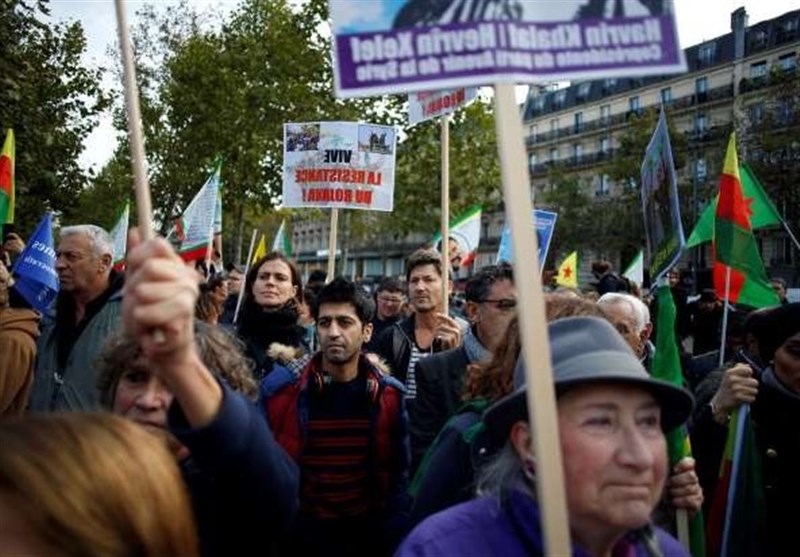 Thousands in Germany, France Protest Turkey’s Syria Incursion