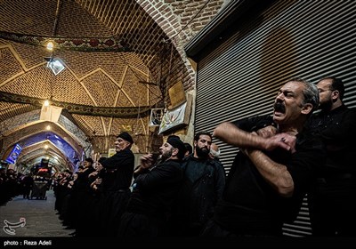 عزاداری اربعین حسینی(ع) در بازار تاریخی تبریز