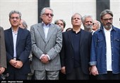 مراسم تشییع &quot;حسین دهلوی&quot; موسیقی‌دان ایرانی به روایت عکس