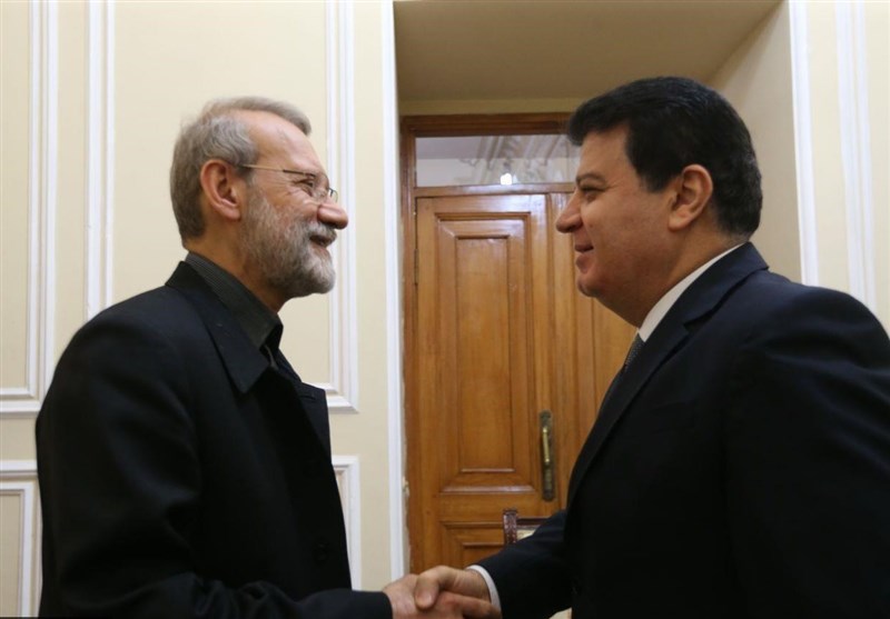 لاریجانی: جمهوری اسلامی ایران از امنیت و ثبات سوریه حمایت خواهد کرد,