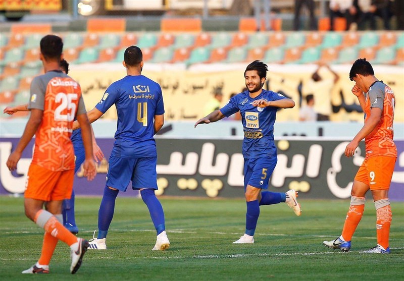 لیگ برتر فوتبال|برتری یک نیمه‌ای استقلال مقابل سایپا