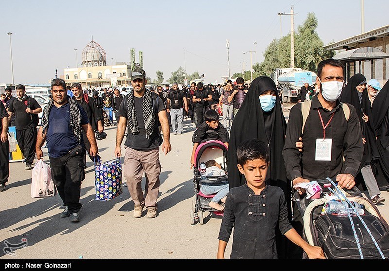 اردبیل| 8000 زائر اربعین حسینی به مرزهای خروجی کشور جابه‌جا شده است