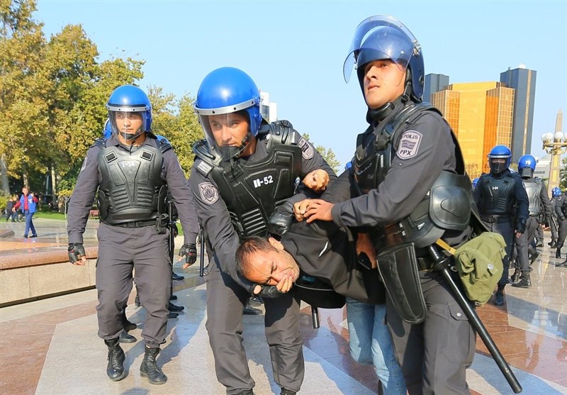 گزارش| تظاهرات ضد دولتی در جمهوری آذربایجان و بازداشت رهبر اپوزیسیون