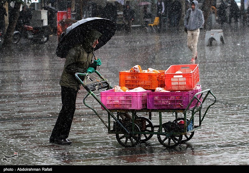 &quot;باران&quot; شهرداری تهران را غافل‌گیر کرد + فیلم