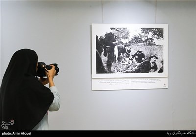 افتتاحیه نمایشگاه عکس ۷۰ سالگی تصویب کنوانسیون های ژنو