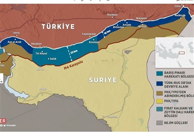 گزارش| اصلی‌ترین چالش‌های ترکیه در شرق فرات