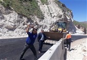 گردنه پایآستان کوهدشت بازگشایی شد