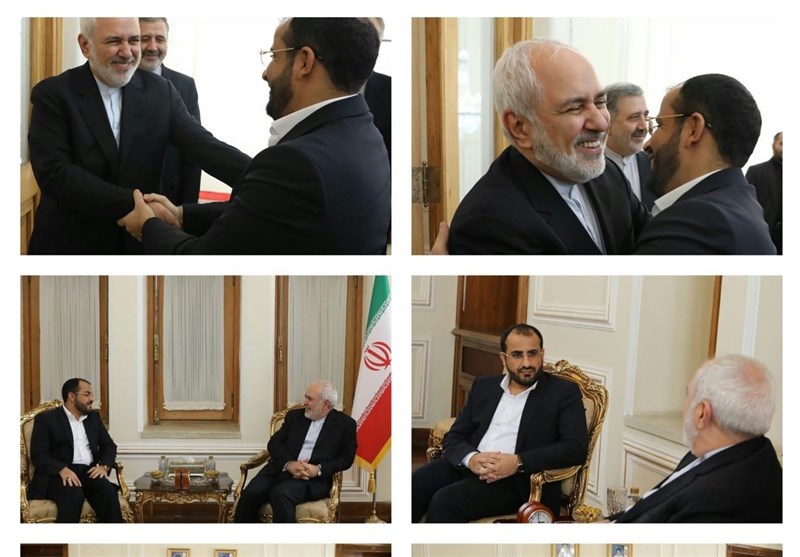 Iran’s Zarif, Yemeni Top Official Meet in Tehran