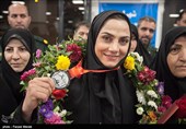 استقبال از مریم هاشمی قهرمان ووشو جهان