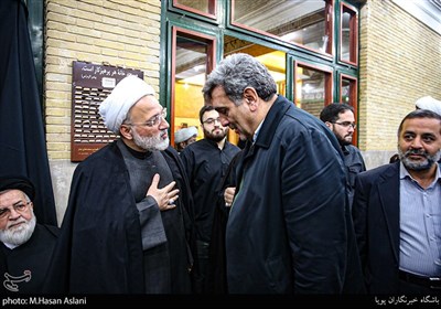 حناچی شهردار تهران در مراسم پنجمین سالگرد آیت الله مهدوی کنی