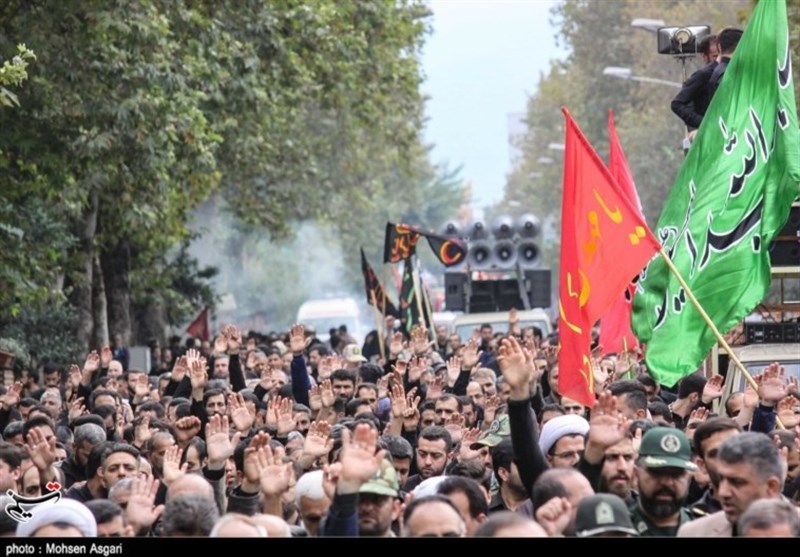 عزاداری نیروهای مسلح گلستان در روز 28 صفر به روایت تصویر