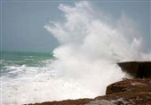 طوفان حاره‌ای KYARR آب‌های تنگه هرمز و دریای عمان را متلاطم می‌کند‌+آخرین نقشه