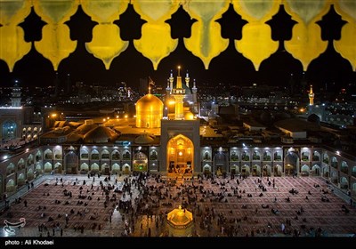 Pilgrims in Holy Shrine of Imam Reza (AS) in Mashhad