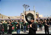 عزاداری شهادت امام رضا (ع) در قم