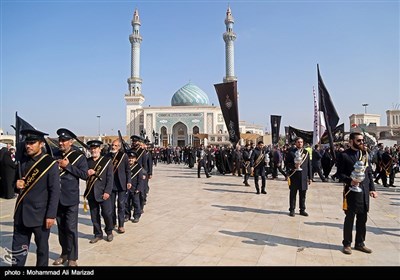 عزاداری شهادت امام رضا (ع) در قم