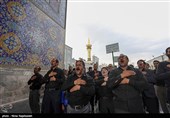 عزاداری شهادت امام رضا (ع) در حرم رضوی