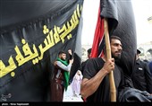 عزاداری شهادت امام رضا (ع) در حرم رضوی