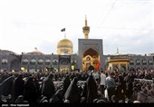 عزاداری شهادت امام رضا (ع) در حرم رضوی