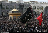 عزاداری شهادت امام رضا (ع) در حرم رضوی