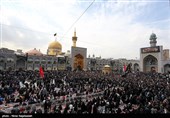عزاداری شهادت امام رضا (ع) در حرم رضوی