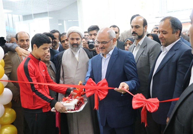 7 سالن ورزشی ‌با حضور وزیر ٖٖآموزش و پرورش در مشهد مقدس افتتاح شد