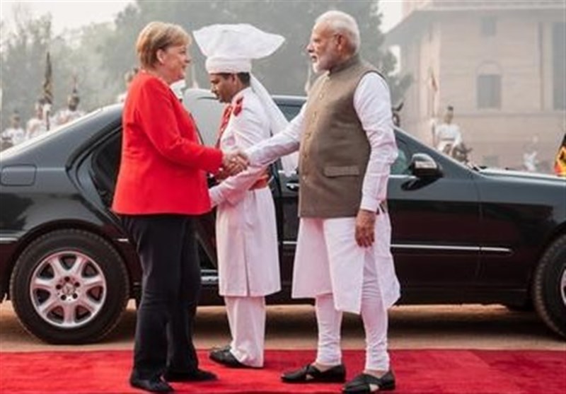 سفر مرکل به هند با هدف تعمیق مناسبات تجاری و اقتصادی