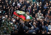 مراسم تشییع پیکر اعظم طالقانی