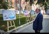 Walls of US ‘Den of Espionage’ in Tehran Get New Murals