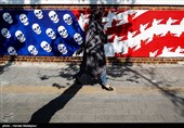 Walls of US ‘Den of Espionage’ in Tehran Get New Murals