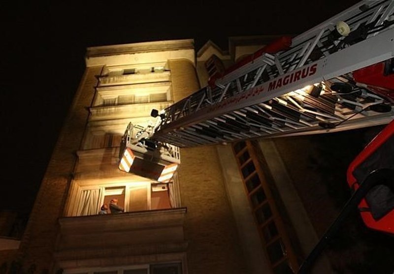 حبس 20 نفر به خاطر آتش‌سوزی L90 در سعادت‌آباد + تصاویر