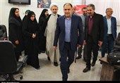 معاون مطبوعاتی وزیر ارشاد از دفتر استانی تسنیم در اصفهان بازدید کرد + تصویر