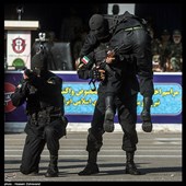 اختتامیه دوره‌های آموزشی یگان‌های واکنش سریع و‌ نیرو مخصوص نزاجا