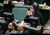 سکینه الماسی نماینده استان بوشهر در جلسه علنی مجلس شورای اسلامی
