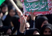 یزد| حضور باشکوه نسل چهارم و پنجم انقلاب در راهپیمایی 13 آبان