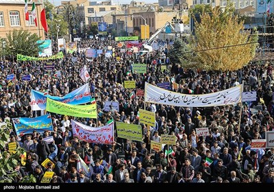 راهپیمایی روز 13 آبان در ارومیه