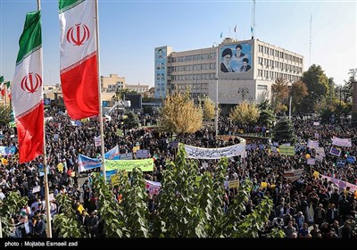 راهپیمایی روز 13 آبان در ارومیه